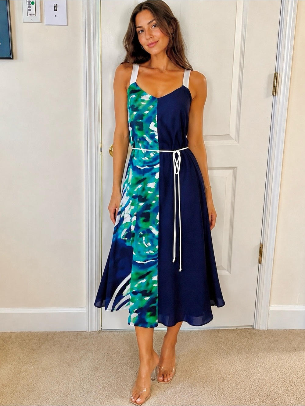 Romeo & Juliet Couture flowey asymmetrical dress